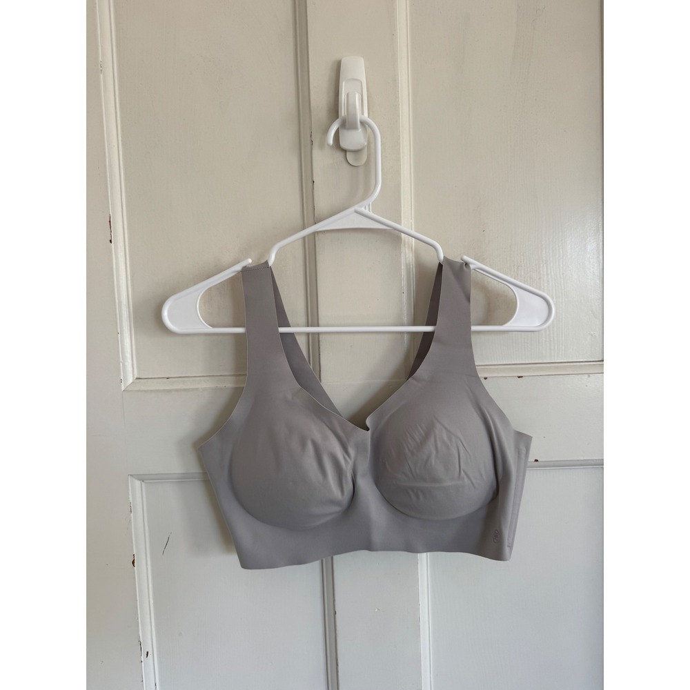 Honeylove gray wireless bra size medium